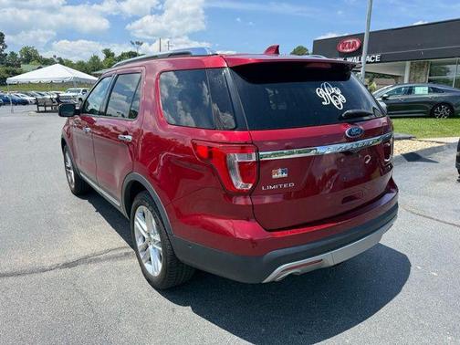 Ruby Red Metallic 2017 Ford Explorer Limited