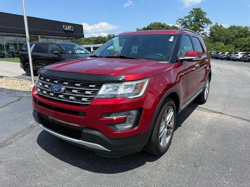 Ruby Red Metallic 2017 Ford Explorer Limited