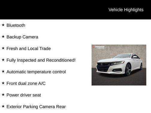 Platinum White Pearl 2018 Honda Accord Sport