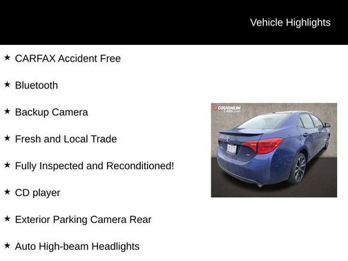 2018 Toyota Corolla SE