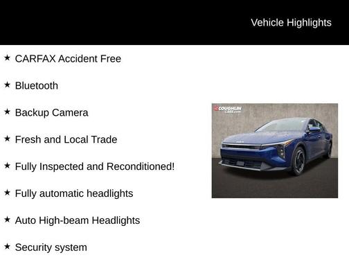 Deep Sea Blue 2025 Kia K4 EX