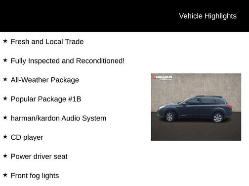2012 Subaru Outback 2.5i Premium