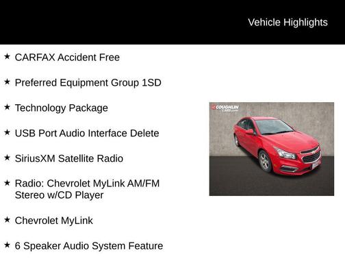 2015 Chevrolet Cruze 1LT