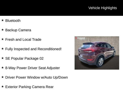 Ruby Wine 2016 Hyundai TUCSON SE