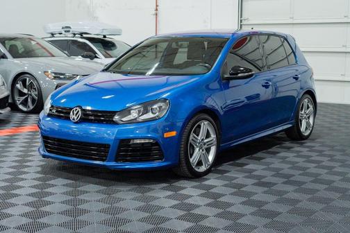 Rising Blue Metallic 2013 Volkswagen Golf R 4-Door w/DCC & Navigation