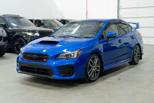 Blue 2020 Subaru WRX STI Base