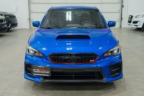 Blue 2020 Subaru WRX STI Base