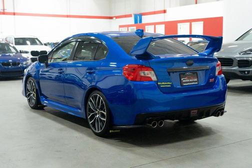 Blue 2020 Subaru WRX STI Base