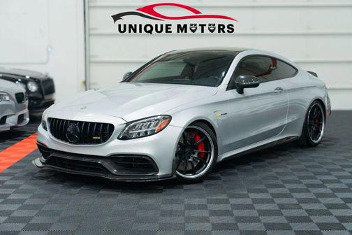 Iridium Silver Metallic 2021 Mercedes-Benz AMG C 63 S