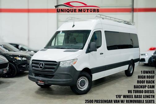 Arctic White 2019 Mercedes-Benz Sprinter 2500 High Roof