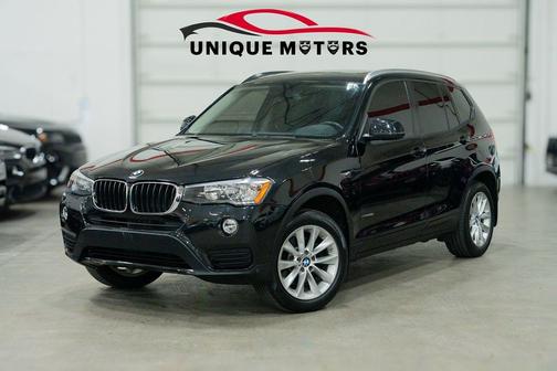 Black Sapphire Metallic 2017 BMW X3 xDrive28i