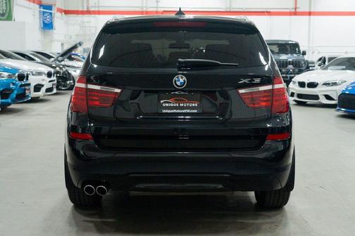 Black Sapphire Metallic 2017 BMW X3 xDrive28i