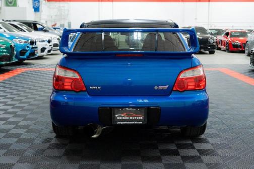 WR Blue Pearl 2006 Subaru Impreza WRX Sti