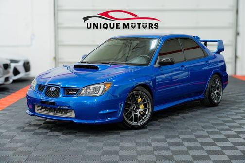 WR Blue Pearl 2006 Subaru Impreza WRX Sti