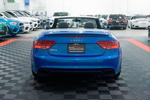 Sprint Blue 2014 Audi RS 5 4.2