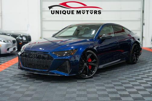 Navarra Blue Metallic 2021 Audi RS 7 4.0T