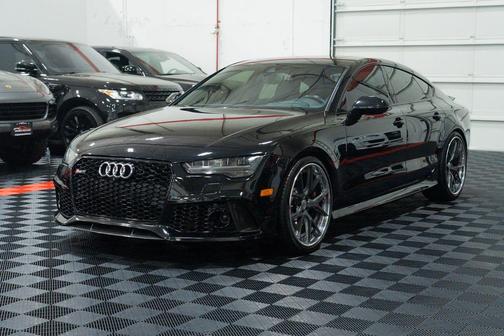 Black 2016 Audi RS 7 4.0T Prestige