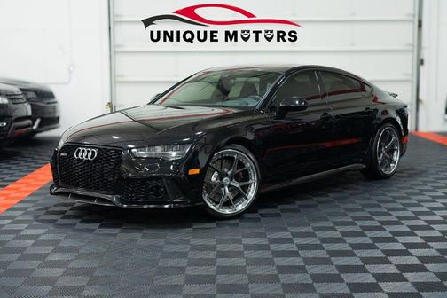 Black 2016 Audi RS 7 4.0T Prestige