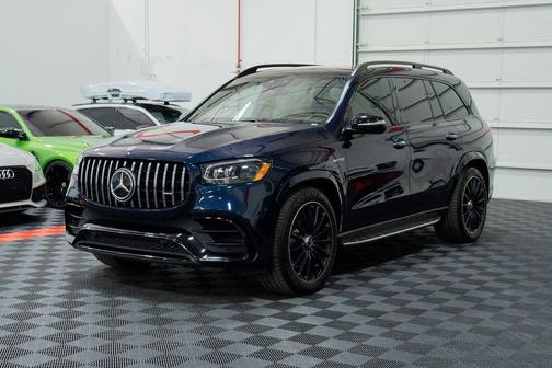 Lunar Blue Metallic 2021 Mercedes-Benz AMG GLS 63 4MATIC+ SUV