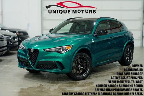 Verde Montreal Tri-Coat 2022 Alfa Romeo Stelvio Quadrifoglio