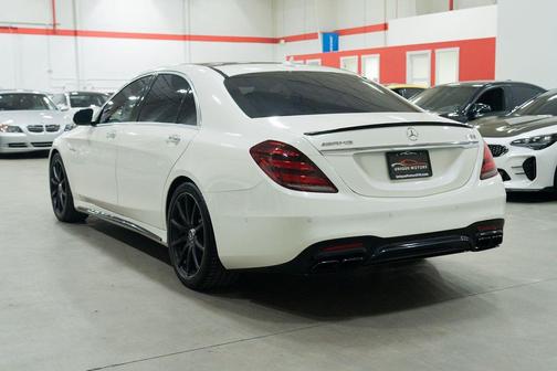 designo Diamond White 2018 Mercedes-Benz AMG S 63 4MATIC