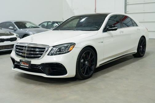 designo Diamond White 2018 Mercedes-Benz AMG S 63 4MATIC