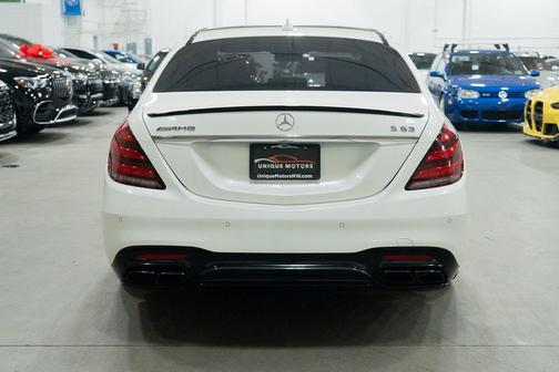 designo Diamond White 2018 Mercedes-Benz AMG S 63 4MATIC