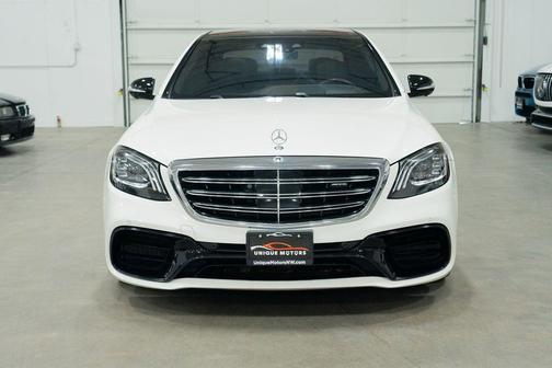designo Diamond White 2018 Mercedes-Benz AMG S 63 4MATIC