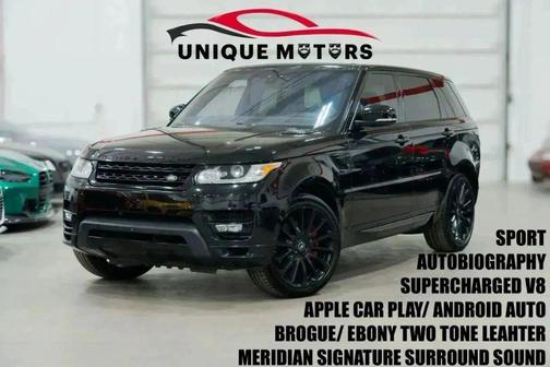 2017 Land Rover Range Rover Sport 5.0L Supercharged Autobiography