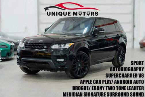 2017 Land Rover Range Rover Sport 5.0L Supercharged Autobiography