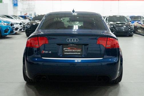 Blue 2007 Audi RS 4 Base