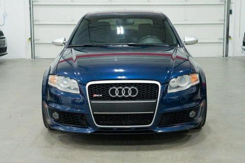Blue 2007 Audi RS 4 Base
