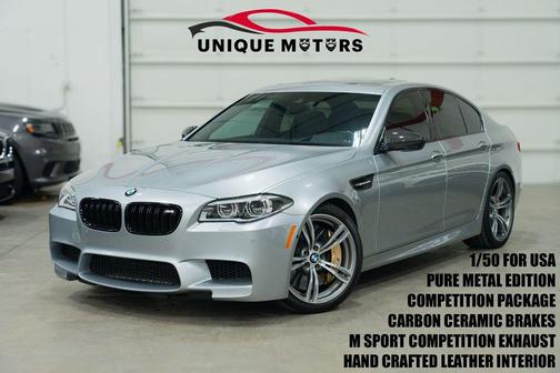 Silver 2016 BMW M5 Base