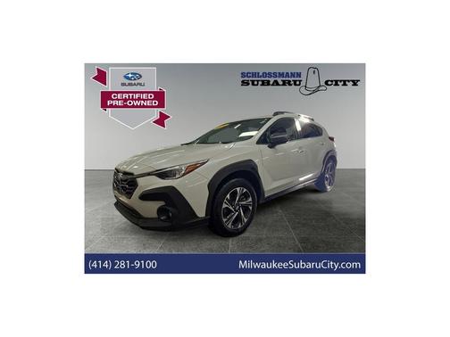 Crystal White Pearl 2024 Subaru Crosstrek Premium