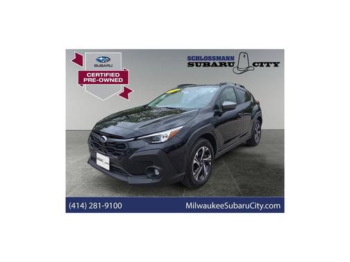Crystal Black Silica 2024 Subaru Crosstrek Premium