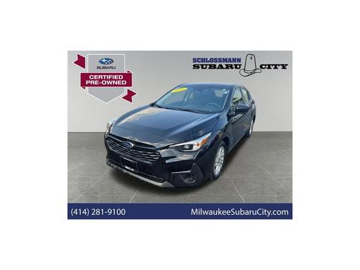 Crystal Black Silica 2024 Subaru Impreza Base