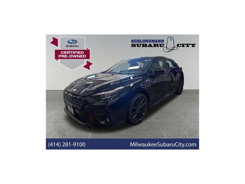 Crystal Black Silica 2024 Subaru Impreza 2.5RS