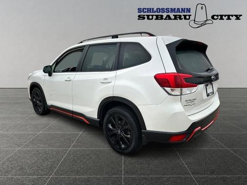Crystal White Pearl 2023 Subaru Forester Sport