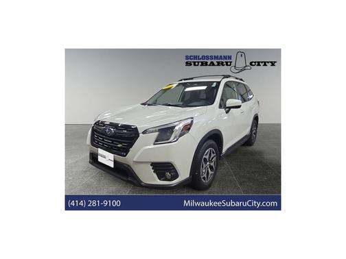 Crystal White Pearl 2023 Subaru Forester Premium