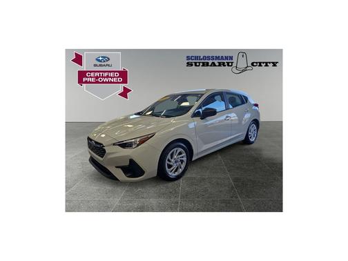 Crystal White Pearl 2024 Subaru Impreza Base