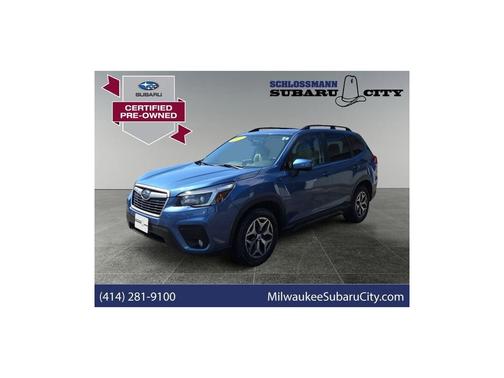 Horizon Blue Pearl 2021 Subaru Forester Premium