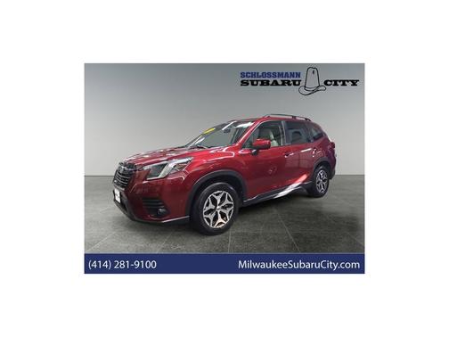 Crimson Red Pearl 2023 Subaru Forester Premium