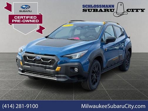 Geyser Blue Pearl 2024 Subaru Crosstrek Wilderness