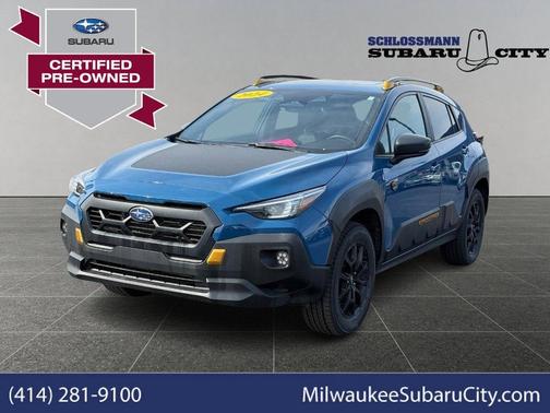 Geyser Blue Pearl 2024 Subaru Crosstrek Wilderness