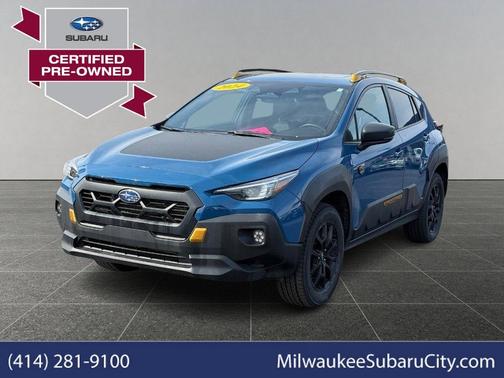 Geyser Blue Pearl 2024 Subaru Crosstrek Wilderness