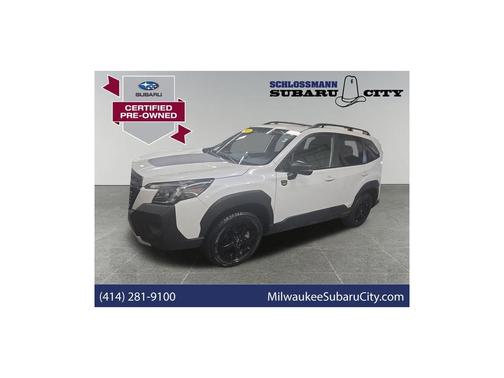 Crystal White Pearl 2024 Subaru Forester Wilderness