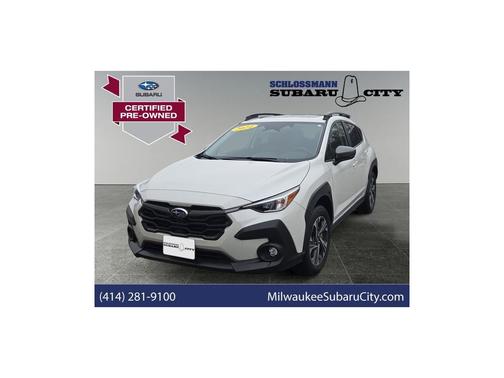 Crystal White Pearl 2024 Subaru Crosstrek Premium