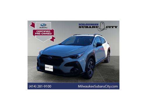 Crystal White Pearl 2024 Subaru Crosstrek Premium