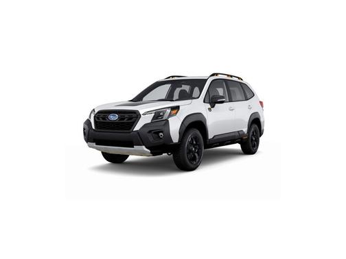 Crystal White Pearl 2024 Subaru Forester Wilderness