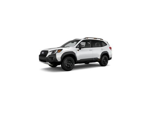 Crystal White Pearl 2024 Subaru Forester Wilderness